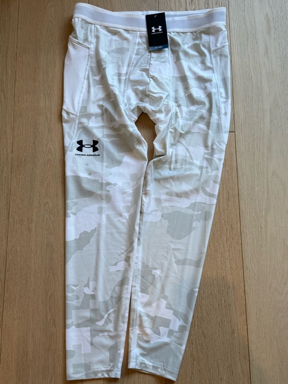 Under Armour HeatGear Iso-Chill Camo Compression Leggings Mens 2XL NWT Gym